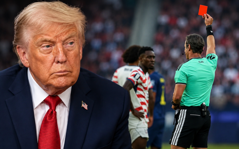 Trump yaba yivanze mu guhindura icyemezo cy’umusifuzi?