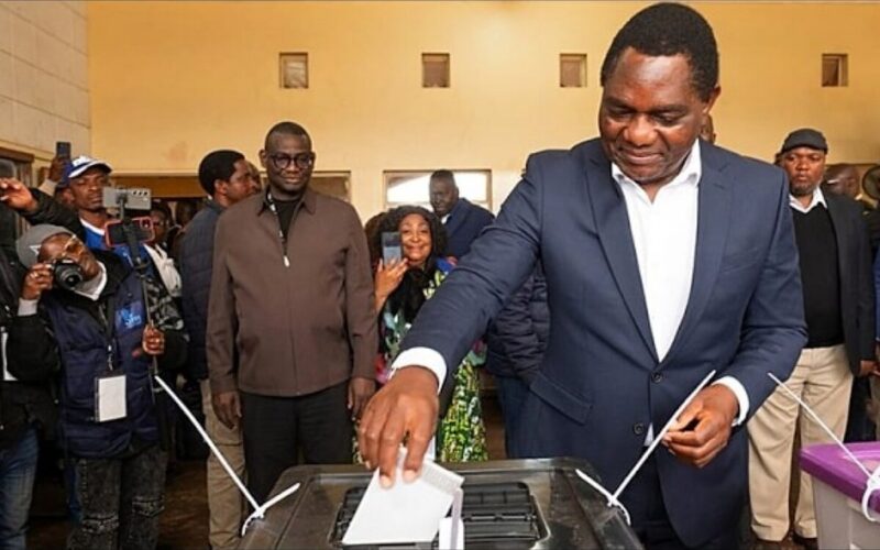 Hichilema yongeye kuyobora Zambia