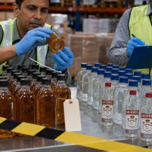 Ububinde bwafunze amacupa 18,000 arimo aya Smirnoff