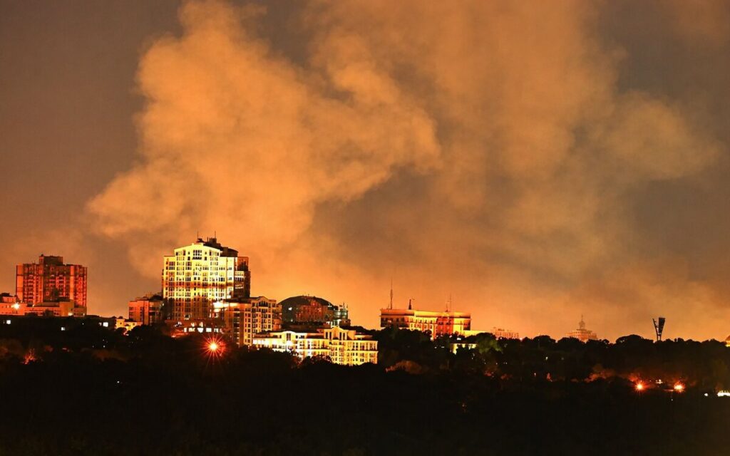 Misile z’Uburusiya zishe umunani i Kyiv