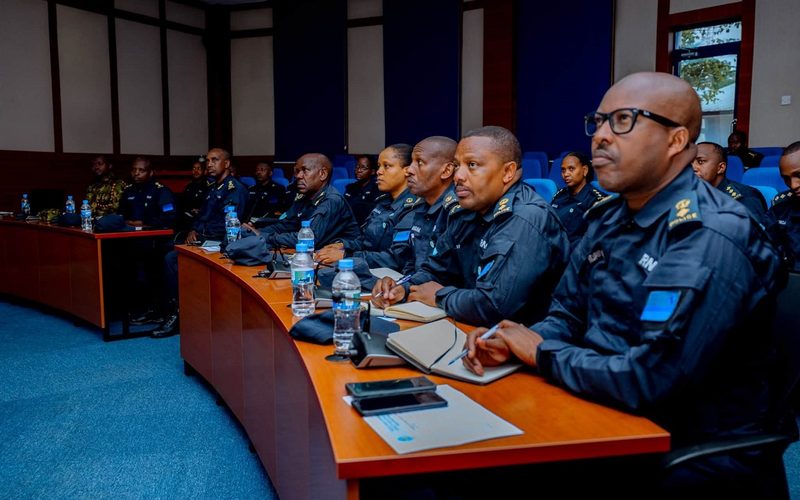 Abapolisi b’ibihugu 5 bari mu mahugurwa y’ubutumwa bwa EASF i Kigali