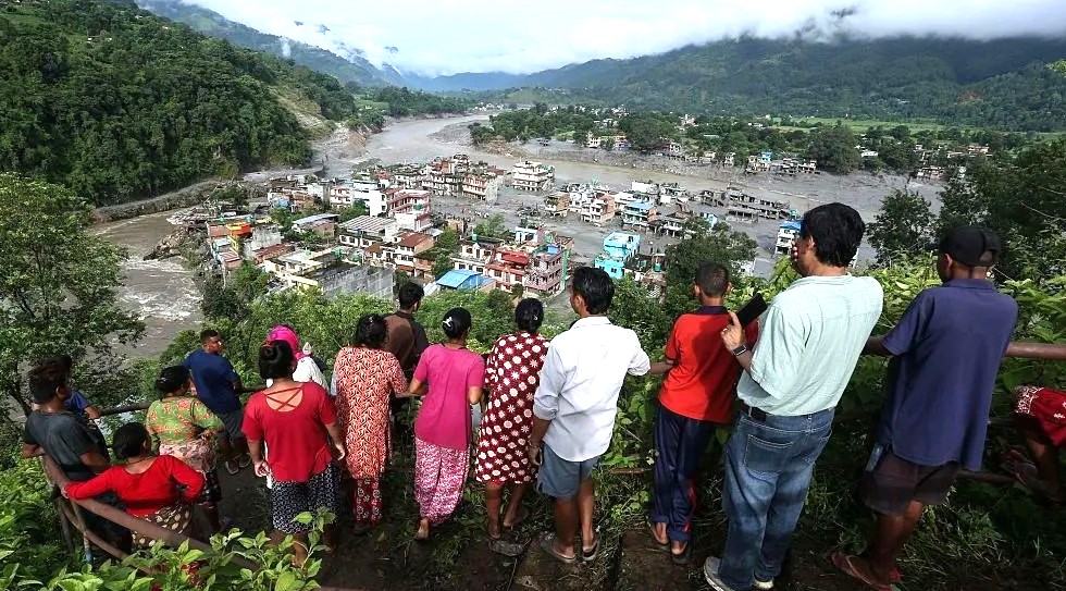 Hamenyekanye icyagize uruhare mu myuzure yibasiye Nepal