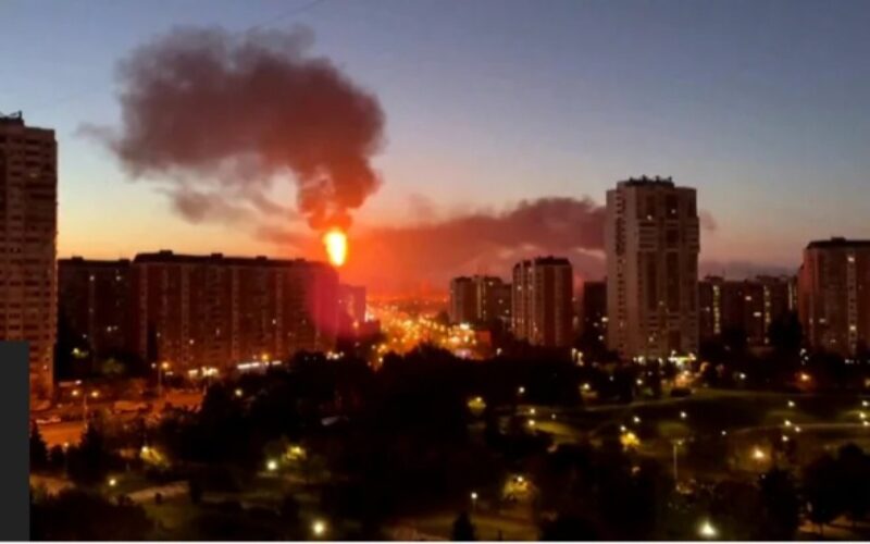 Ukraine yagabye igitero gikomeye kuri Moscow