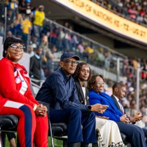 Perezida Kagame yageneye  Amavubi ubutumwa.