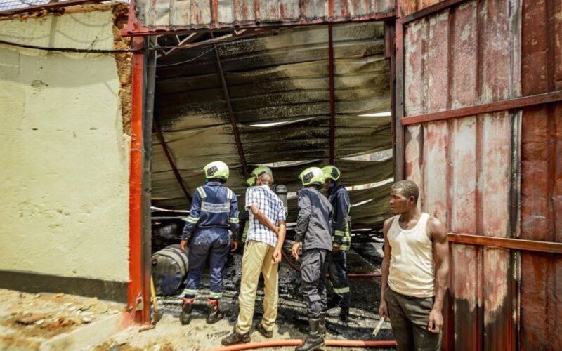 Kigali: Uruganda rwa SRB Kigali Foam rwafashwe n’inkongi.