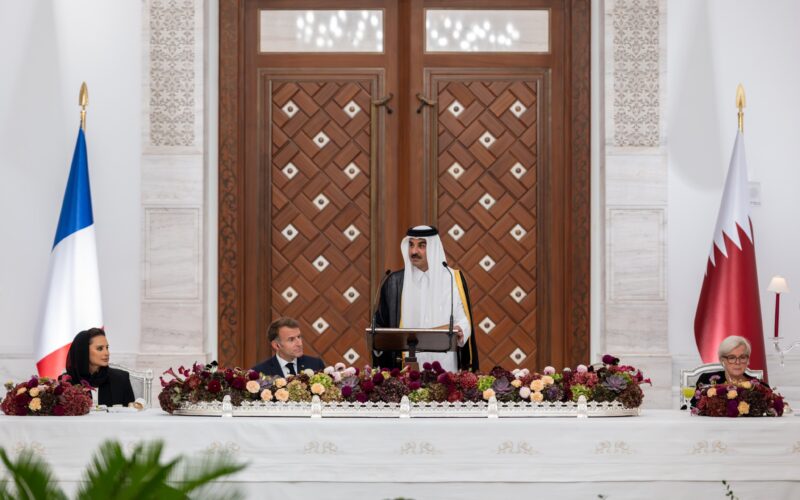 Emir wa Qatar yashimye ibiganiro bye na Macron